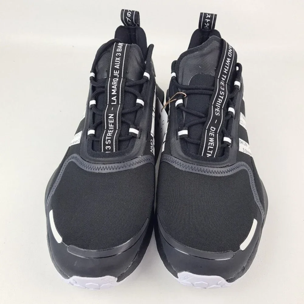 Adidas NMD V3 Black FZ5964 Men Sneakers Mesh Running Athletic Shoes - Picture 3 of 11